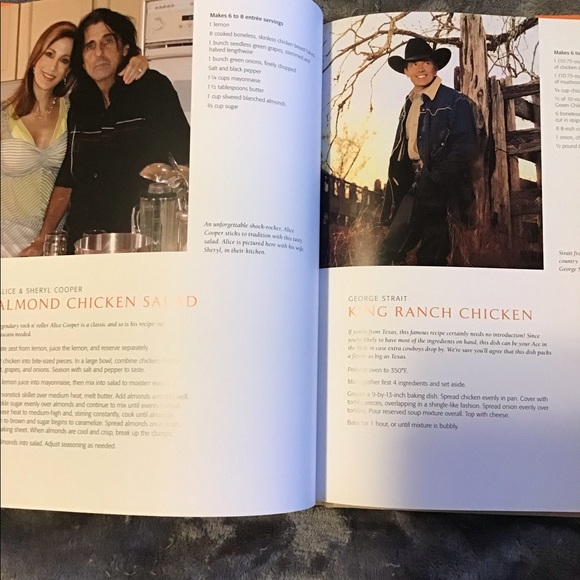 Star Palate Celebrity Cookbook HC/DJ - Picture 7 of 8